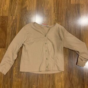 Liz Claiborne Tan Cardigan Sweater